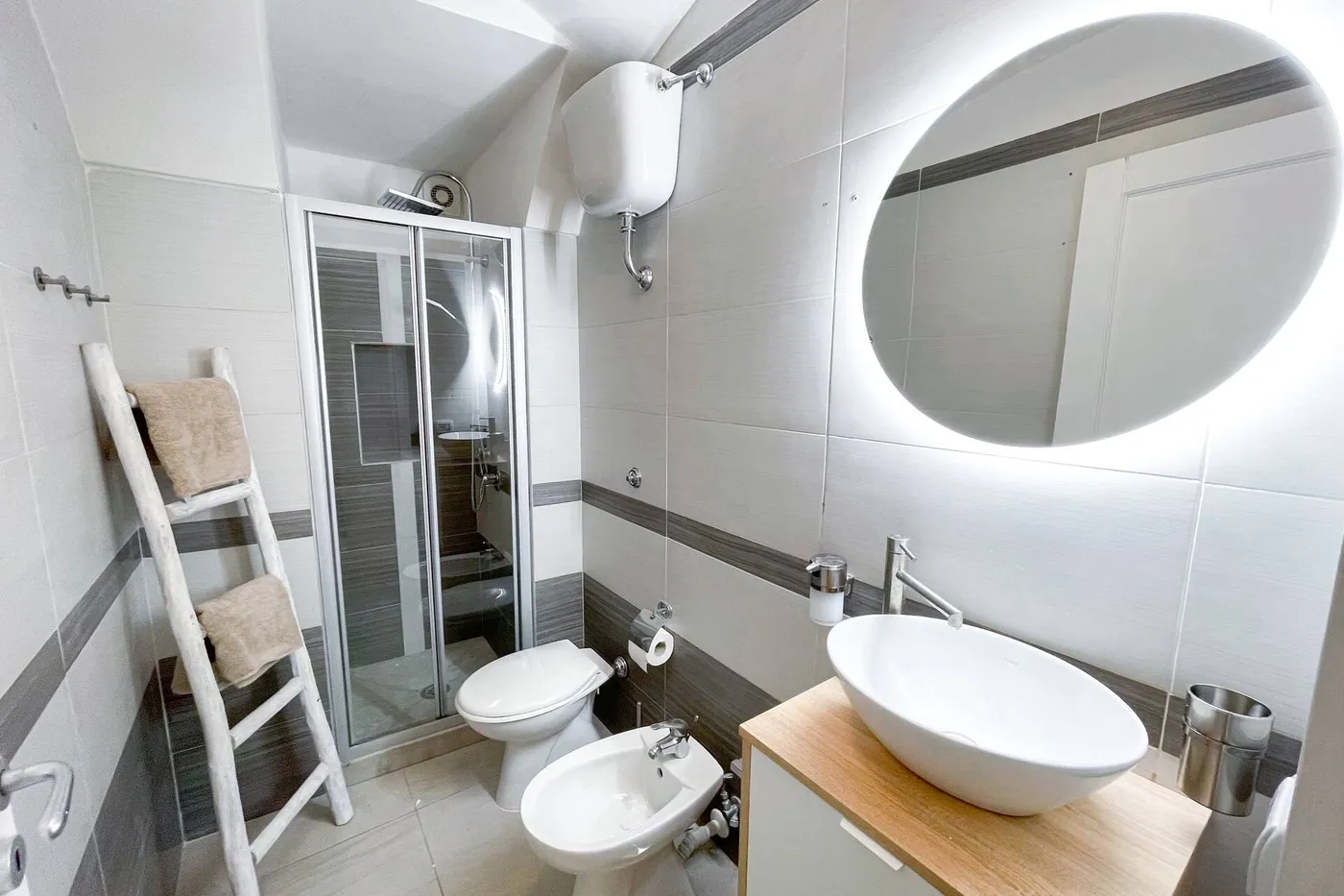 Bathroom with shower